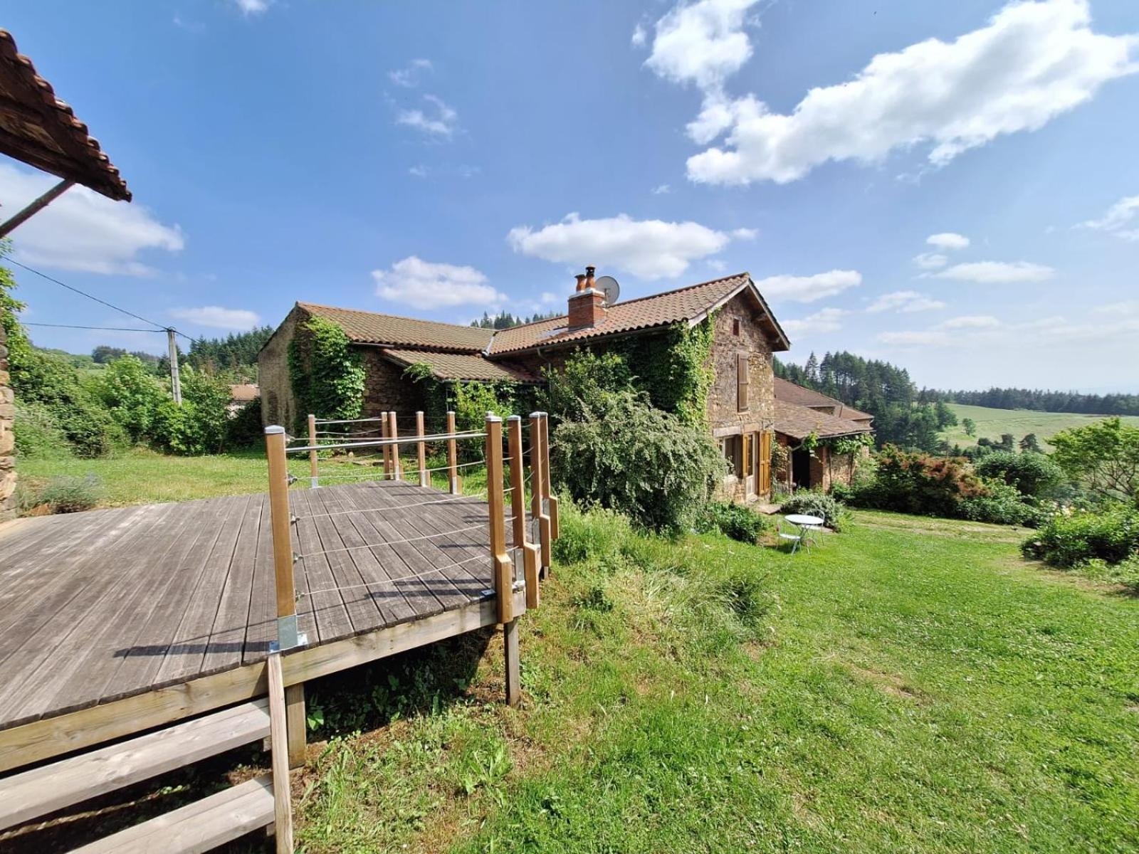 Ferienhaus Eco-gite Panoramique, Terrasses, Baby Foot, 150 M2 Renove Et Agrandi En 2024, Activites Proposees Champagnac-le-Vieux